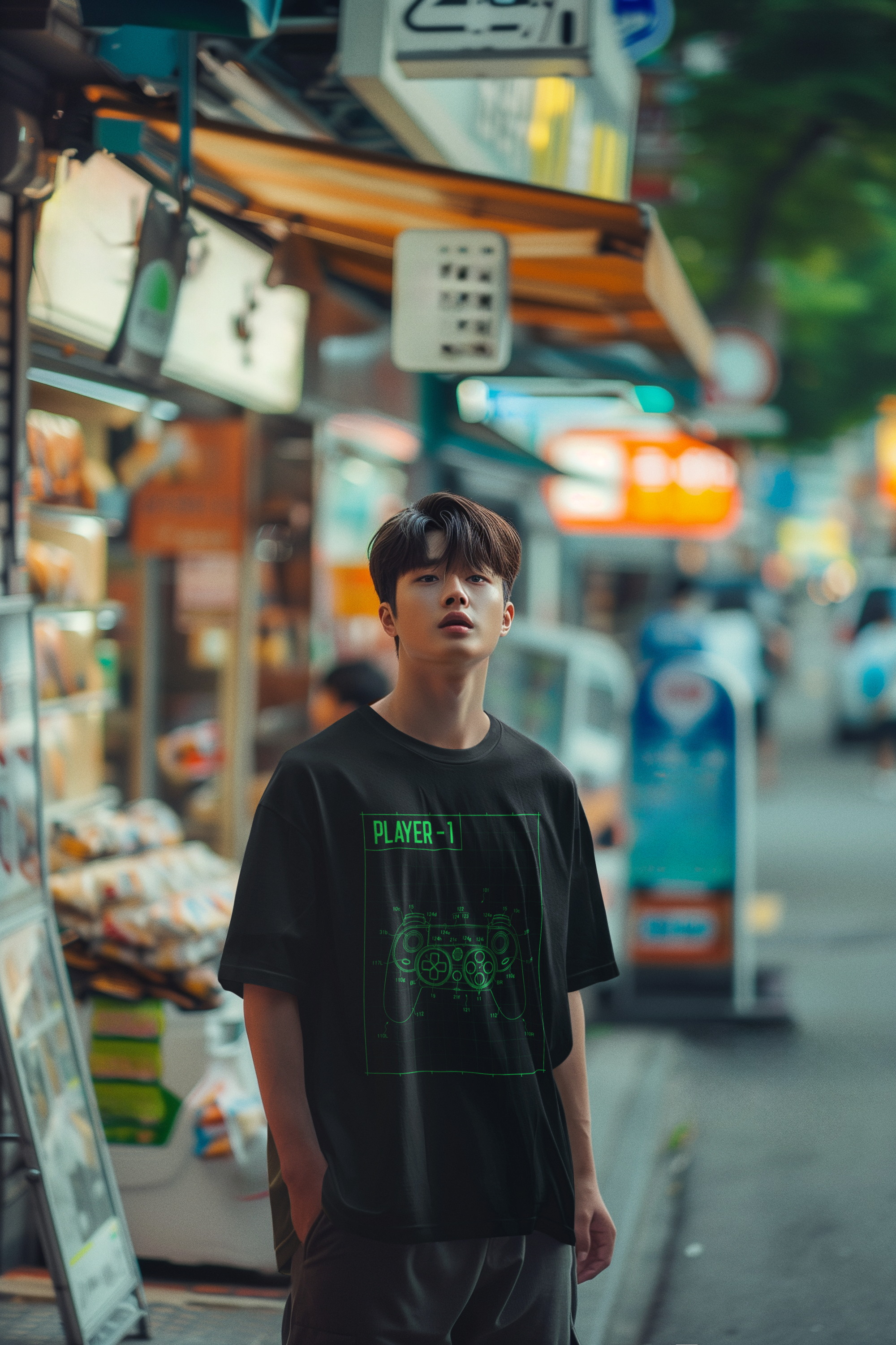 Player-1 Oversized Standard T-Shirt