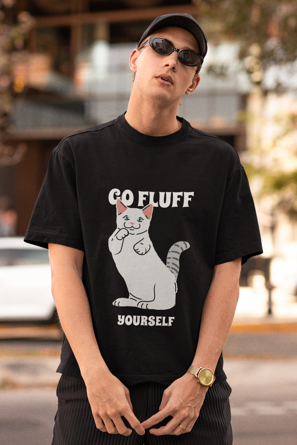 Go F*** Yourself Oversized Standard T-Shirt