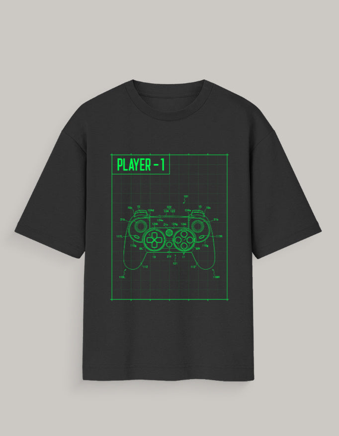 Player-1 Oversized Standard T-Shirt
